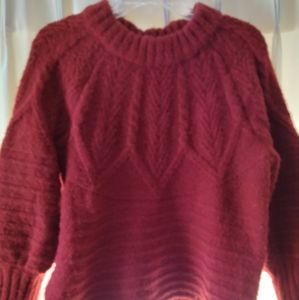 Woman's Universal Threads Red Sweater Size Large